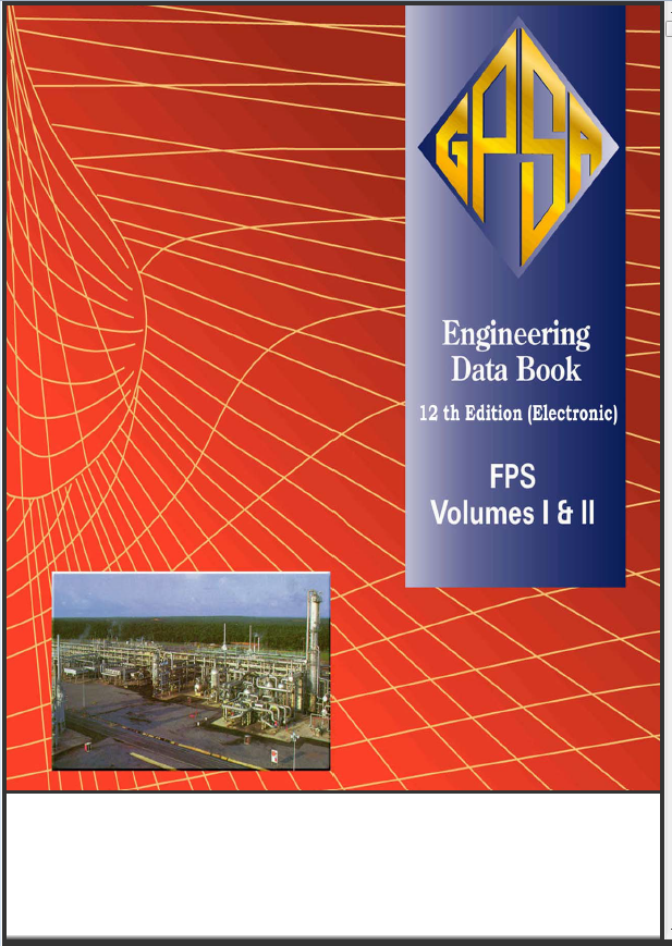 GPSA Gas Processors Suppliers Association, Engineering Data Book